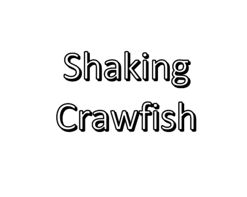 Shaking Crawfish, located at 5412 Buford Highway Northeast, Doraville, GA logo